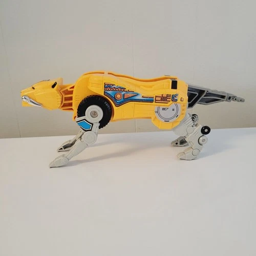 Vintage 1991 Mighty Morphin Power Rangers Sabertooth Tiger Zord Deluxe Megazord