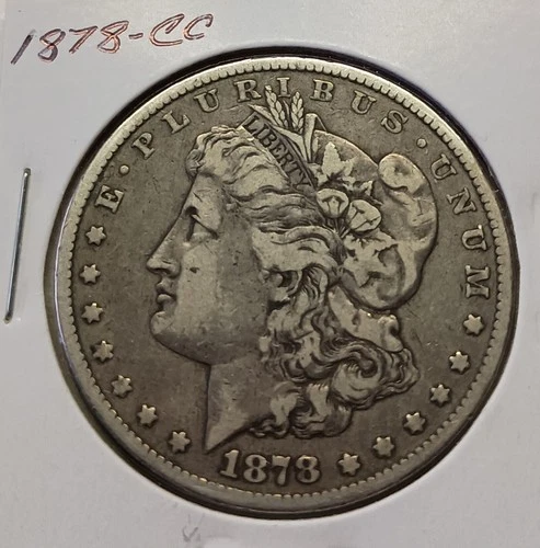1878-CC Morgan Silver Dollar