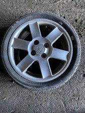 2009 PROTON SAVVY MK1 15 INCH ALLOY WHEEL SILVER 175/50R/15 PS4