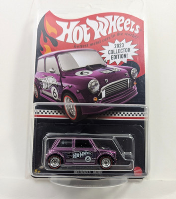 2023 Hot Wheels Collector Edition Morris Mini Spectraflame Purple RR Mail In #6
