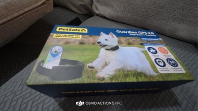 PetSafe Guardian GPS 2.0 GPS Dog Tracking Collar System Kit, iOS IS NEW