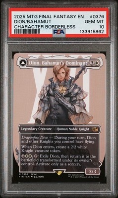 mtg final fantasy dion Dion, Bahamut's Dominant // Bahamut, Warden of Light [16] [FINAL FANTASY]  [Foil] – Face to Face Games main image 1