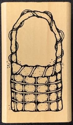 Dj Inkers Easter Basket Gather Basket Rubber Stamp
