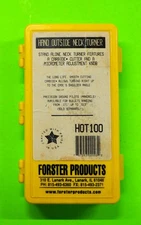 Forster Hand Outside Neck Turner Pilot-(HOT 100)-in Case