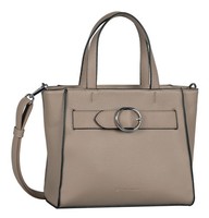 TOM Tailor Eliora Zip Shopper M Handtasche UmhäNgetasche Tasche Taupe Taupe
