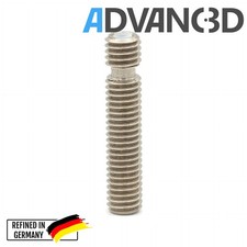Advanc3D Throat Hals-Schraube Stahl M6x30mm für 1.75mm Absatz mit PTFE inliner