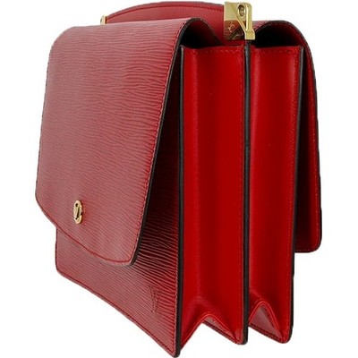 Louis Vuitton Grenelle Crossbody Small Red Leather for sale online