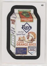 2016 Topps MLB Wacky Packages Rays Florida Orange Juice #43 1i7
