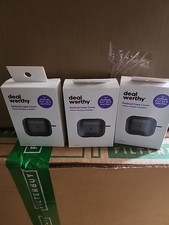 Deal Worthy Earbud Case Cover For AirPod Pro 1st  2nd Gen Black Lot Of 3