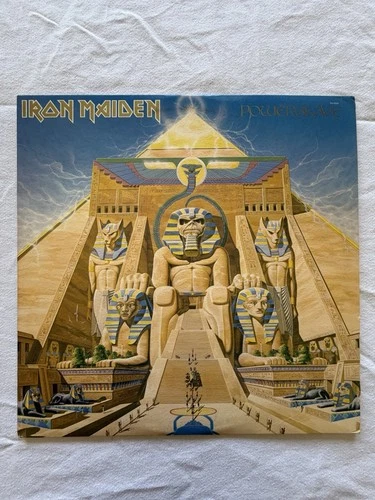 Iron Maiden Powerslave Vinyl Record 1984 US 1st Press Capital Records