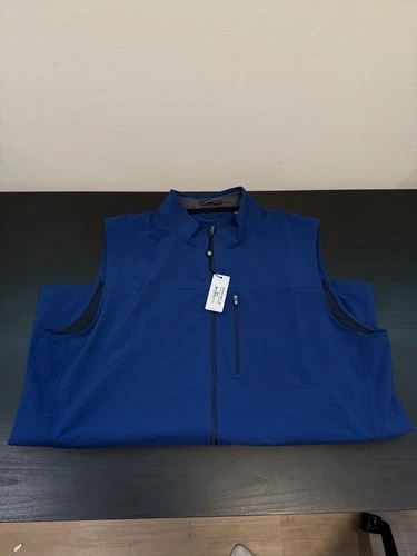 Turtleson Men’s XL Armstrong Full-Zip Performance Golf Softshell Vest NWT - product listing photo