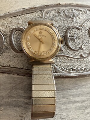 Vintage Cimeqa Agromatic 25 Swiss Watch,Diamond Dial-Parts/Repair