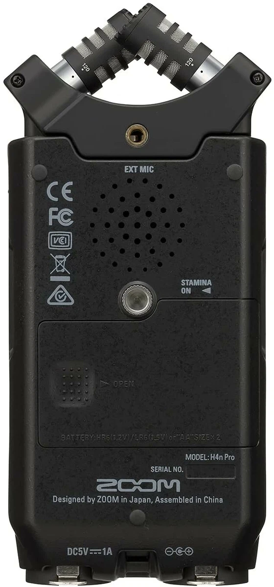 ZOOM Zoom Handy Recorder All Black Edition H4nPro BLACK From