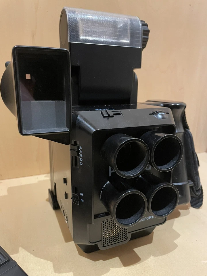 Appareil Polaroïd 403 Miniportrait Instant Camera 403 / Vintage / Fonctionne - Photo 2/4