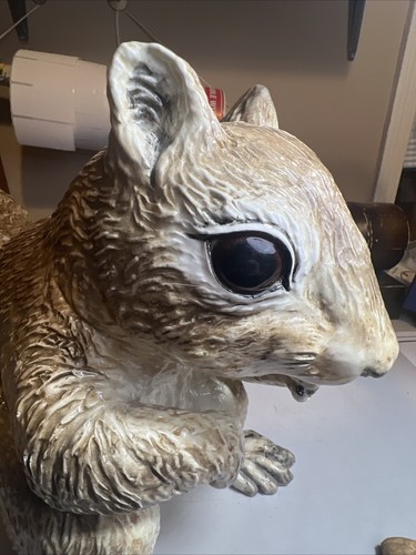 Vintage The Townsends Large Ceramic Squirrel Statue Figure 1972 SIGNED - Picture 19 of 24