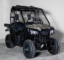 TERRARIDER HONDA PIONEER 520 HALF UTV WINDSHIELD - AR 3/16"