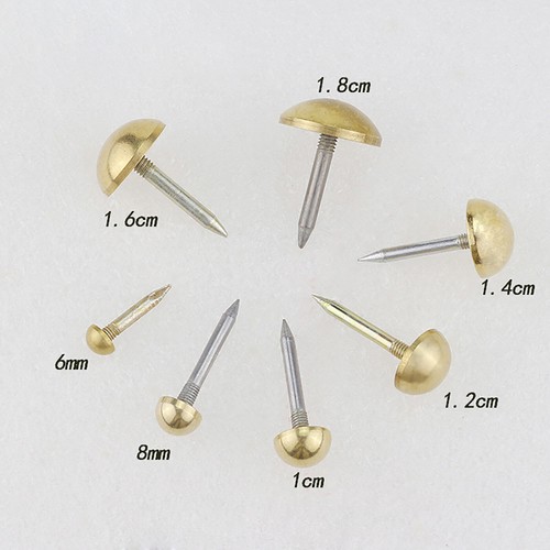 Antique Solid Brass Decorative Upholstery Dome Nails Furniture Chair Sofa Screws eBay