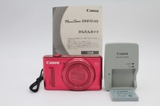 Canon PowerShot SX610 HS Digital Camera W. 18x Zoom Lens Mint Wine Red