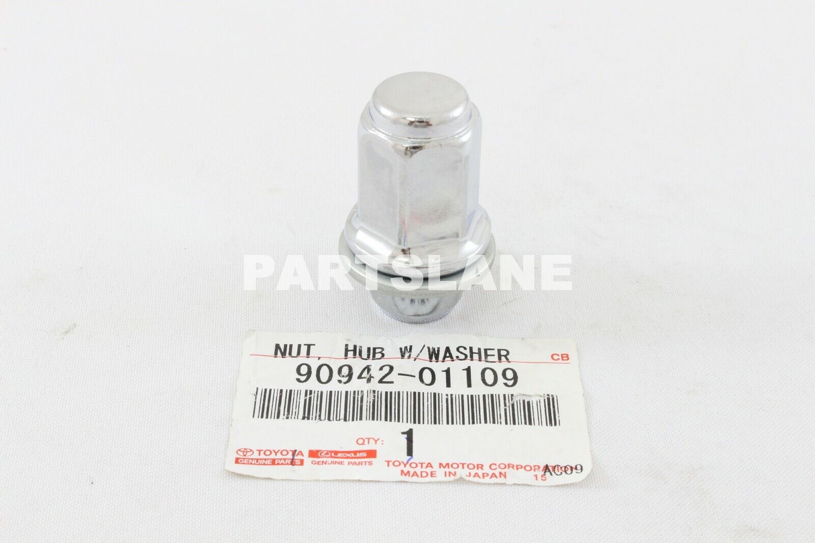 90942-01109 Toyota OEM Genuine NUT, HUB (FOR AXLE)