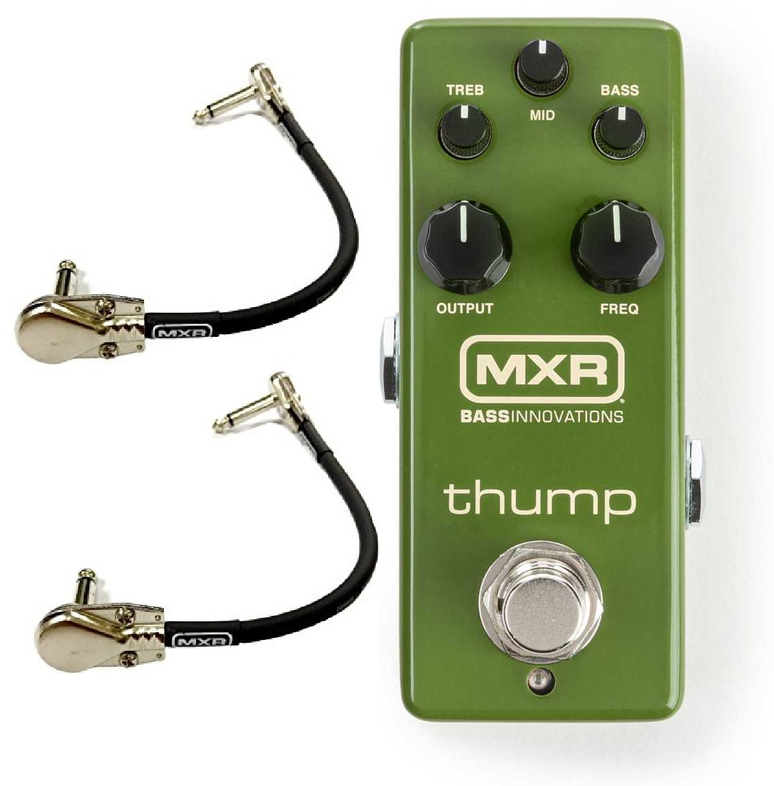 MXR M281 THUMP BASS PREAMP MINI EFFECTS PEDAL ECHOPLEX CIRCUIT ( 2