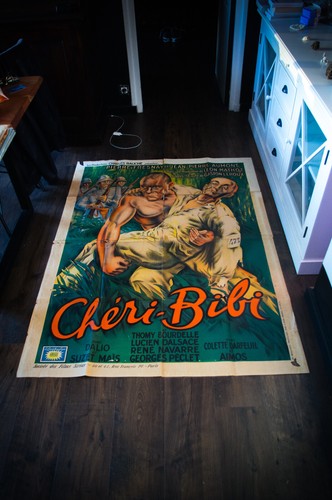 CHERI-BIBI (1938) - Original French Cinema Movie Poster – Large Fold