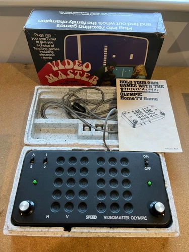 VIDEOMASTER OLYMPIC HOME TV GAME - BOXED