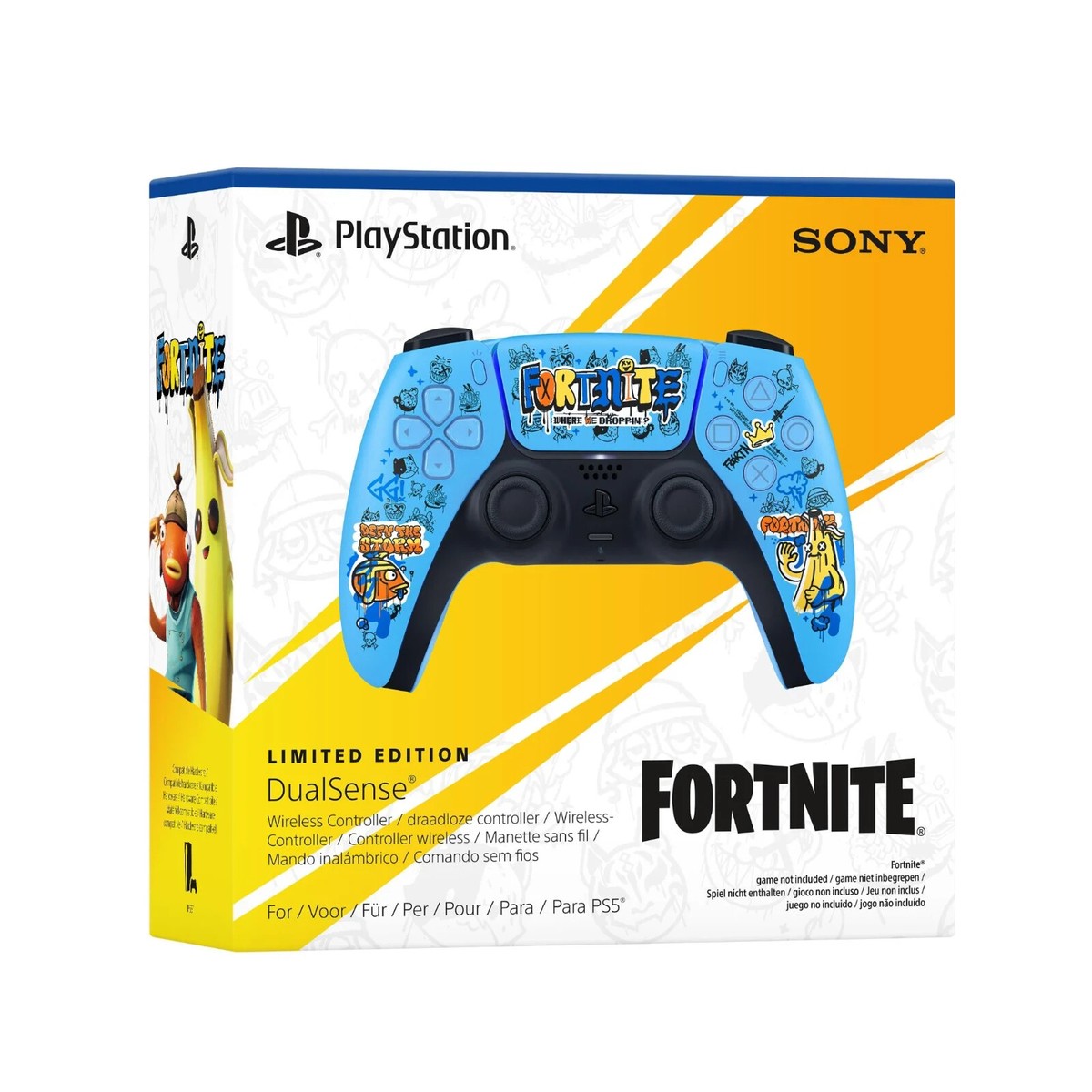 PlayStation - 【カスタム】L20 DualSense PS5コントローラー Fortnite PS5 Fortnite Custom Controller – LaZa Modz LLC