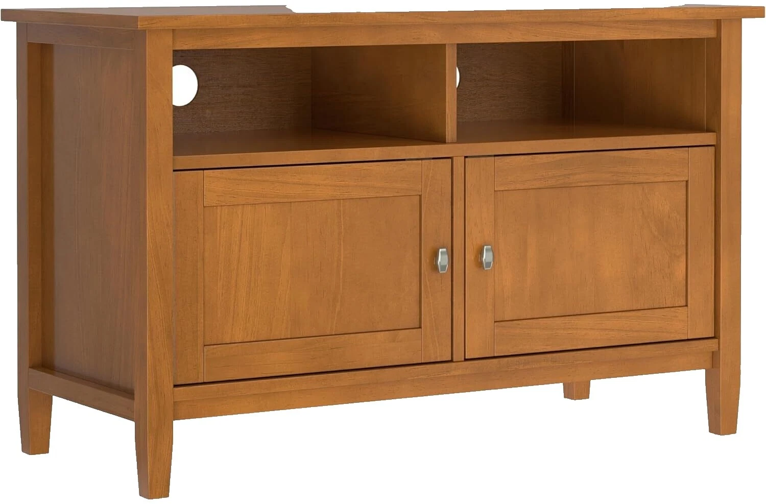 Madeira Maciça Estantes para CD e DVD