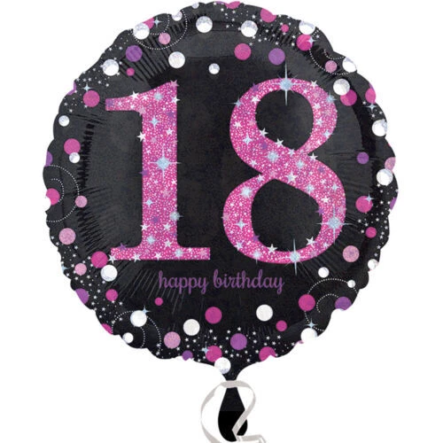 Balões de Festa Amscan Foil 18th Aniversário