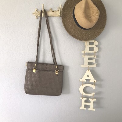 AUTHENTIC rare Vintage Another Y S Original Beige Metal Mesh