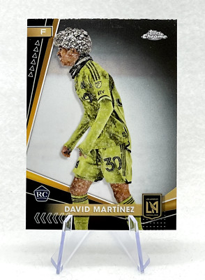 David Martinez 2024 Topps Chrome MLS #128 RC Los Angeles FC