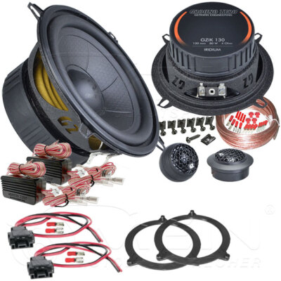 GROUND ZERO LAUTSPRECHER für BMW 3ER E46 1998-2007 Heck Hinten 2-Wege 140W #AO13