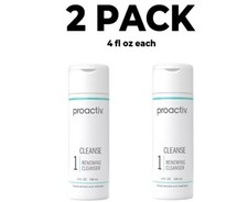 Proactiv Solution Renewing Cleanser, 2 PACK, Acne Treatment, 4 fl oz each