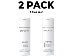 Proactiv Solution Renewing Cleanser, 2 PACK, Acne Treatment, 4 fl oz each