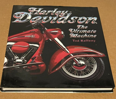 Harley Davidson Hard Cover Book The Ultimate Machine By Tod