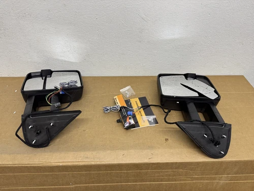 Used Pair Tow Mirrors for 2003-2007 Chevrolet Silverado GMC Sierra Switchback