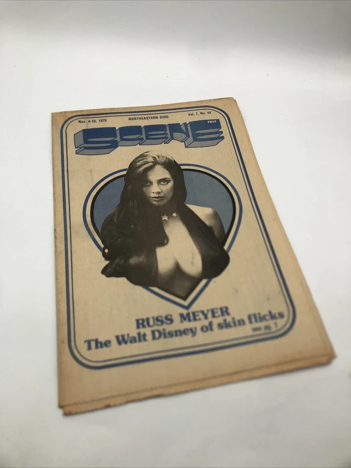 Cleveland Scene Magazine November 4-10, 1976 Vol.7, No.44 RUSS MEYER INTERVIEW - Image 2 of 4