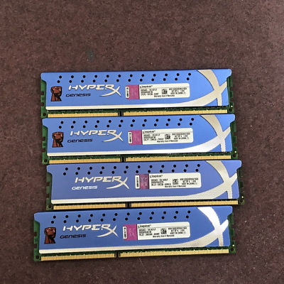 Kingston HyperX Genesis 16GB DDR3-1600 RAM | 4GBx4 | DIMM | Pc3