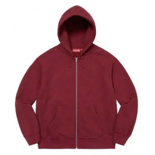 supreme Lakshmi Zip Up Hooded Sweatshirt Size L red Long supreme Lakshmi Zip Up Hooded Sweatshirt Size L red Long