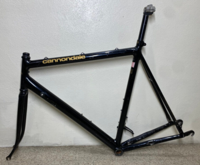 1989 Cannondale SR500 Black Lightning Frame Fork 3.0 Aluminum 56CM