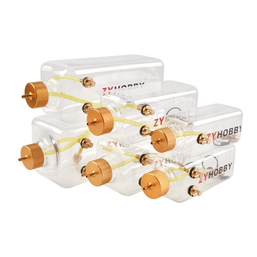 2 Piece 360ML Fuel Tank Golden Material Cap For Gas RC Airplane/RC Model - Picture 6 of 17
