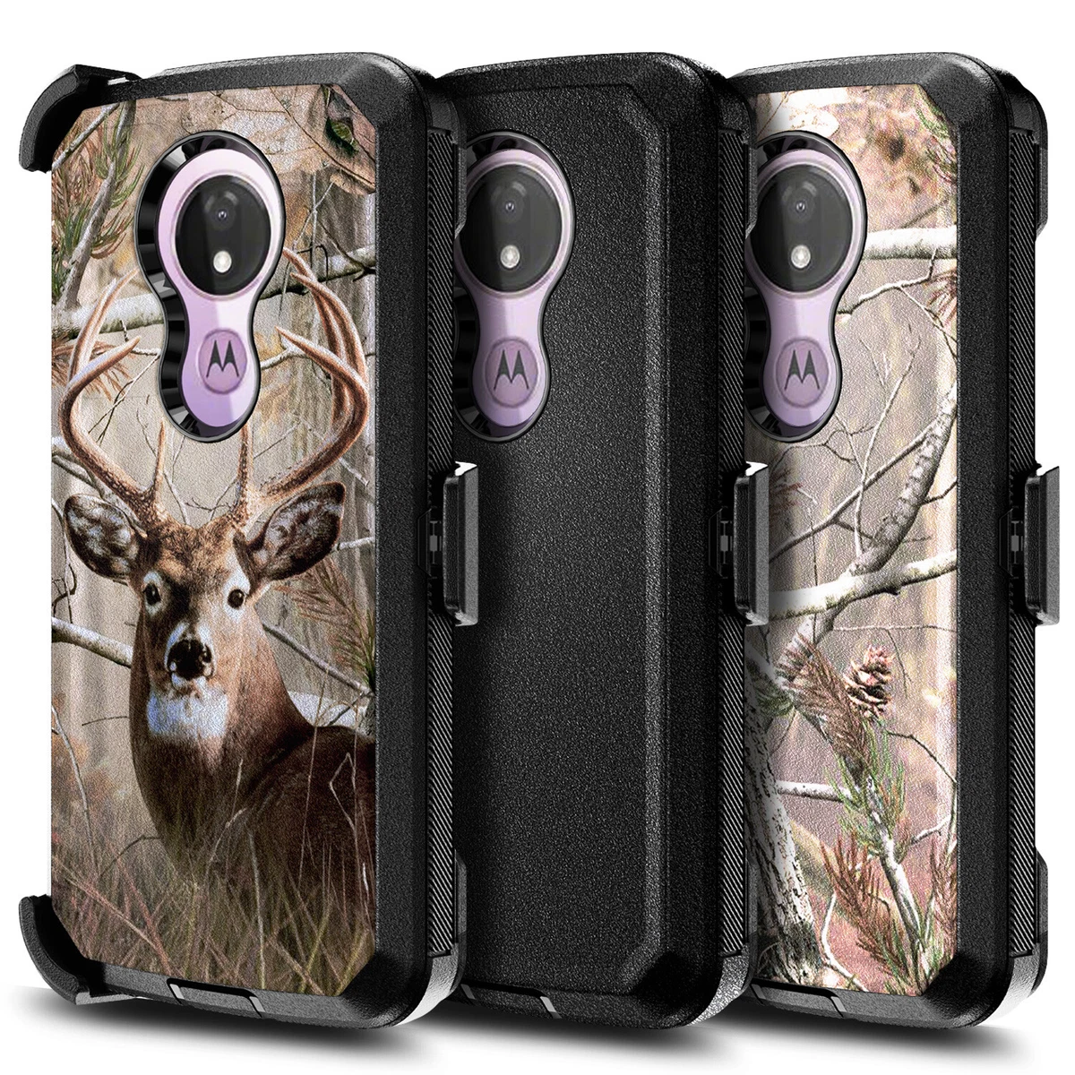For Motorola Moto G7 Power g7 Optimo Maxx Holster Phone Case