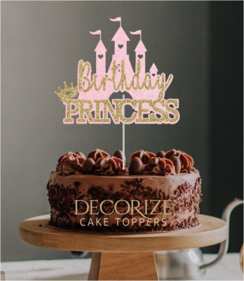 Happy Birthday Princess Chocolate Cake
