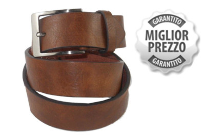 CINTURA UOMO 3 CM DOUBLE FACE IN PELLE ORIONE BELTS ARTIGIANALE MADE IN