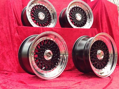 Lenso BSX Felgen Alufelgen 8x15 ET25 für VW Golf 2, 3 Vento Mazda MX5 GTP ST