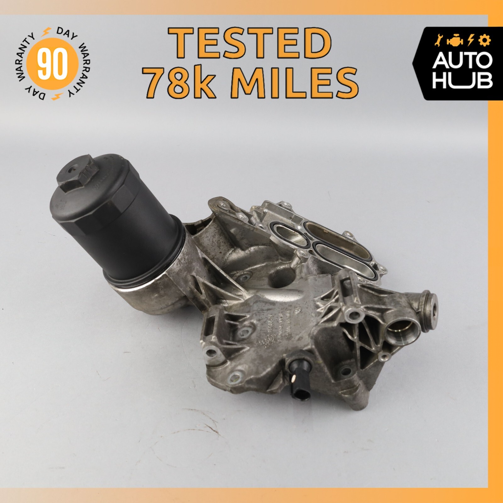03-06 Bentley Continental Flying Spur GT Oil Filter Cooler Housing OEM 78k