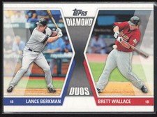 2011 Topps Diamond Duos #DD-BW Lance Berkman / Brett Wallace