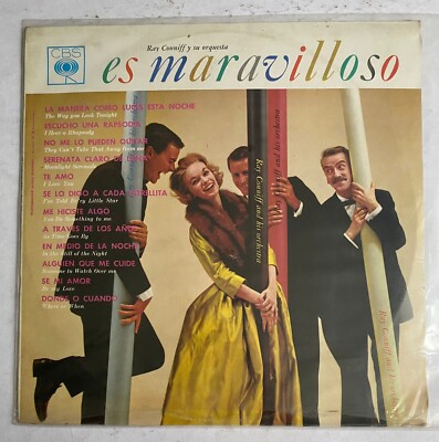 RAY CONNIFF Y SU ORQUESTA -ES MARAVILLOSO- MEXICAN LP, STILL SEALED, JAZZ 