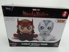 Marvel Studios Wandavision Scarlet Witch and Vision Plush Disney Limited Edition