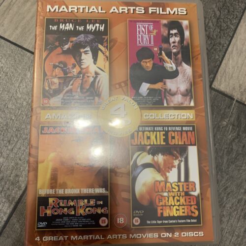 Man The Myth Fist Of Fury2 Rumble In Hong Kong Master With Cracked FingersDvd Uk - Imagen 1 de 2